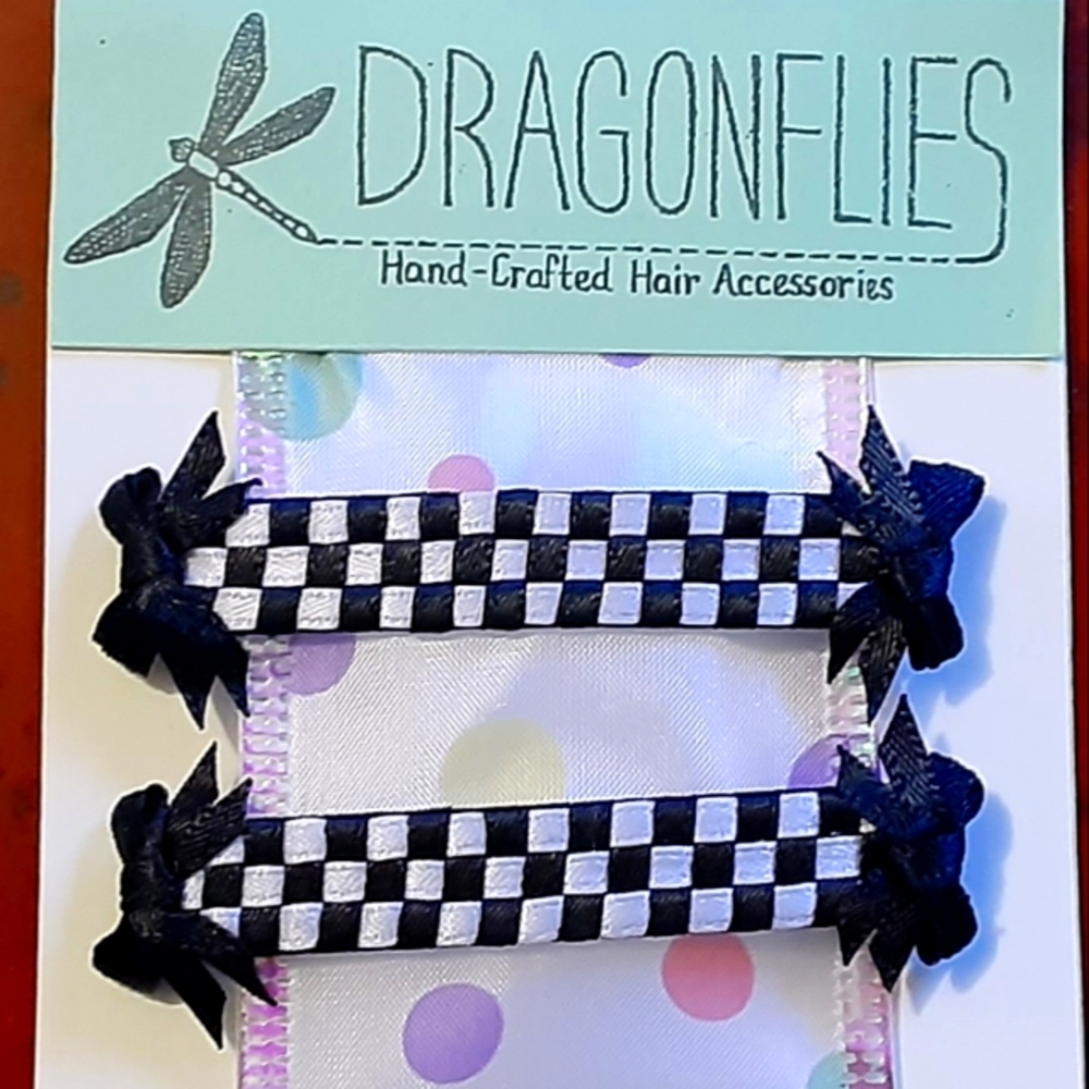 Dragonflies barrettes